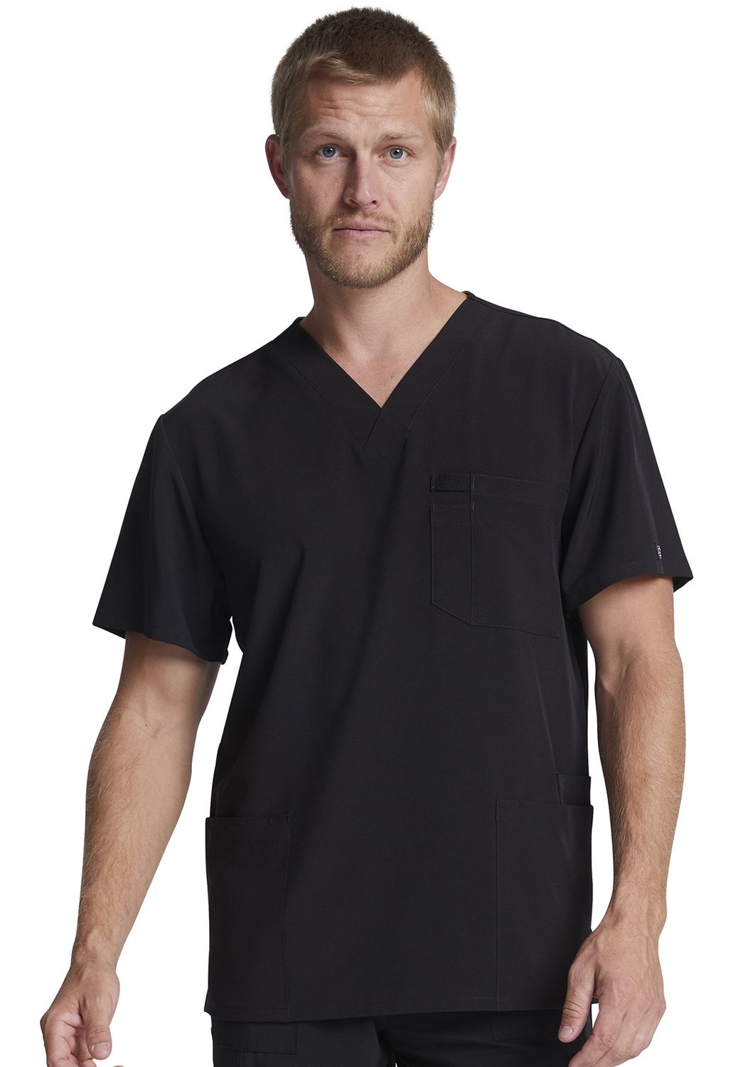 Dickies EDS Essentials Men's V-Neck Top, Color: Black, Size: 2Xtra Large