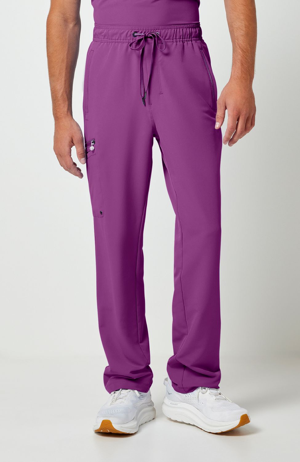 Healing Hands 360 Men's Noah Pant in Plum Violet, Colour: Plum Violet, Size: X Small