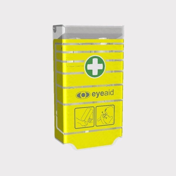 EyeAid oogspoelstation voor 2 stuks 250 ml oogspoelflessen (leeg)