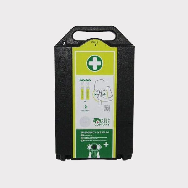 EyeAid Basic oogspoelstation voor 2 stuks 250 ml oogspoelflessen (leeg)