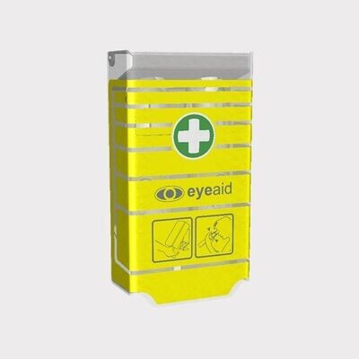 EyeAid oogspoelstation voor 2 stuks 250 ml oogspoelflessen (leeg) EyeAid oogspoelstation voor 2 stuks 250 ml oogspoelflessen (leeg)