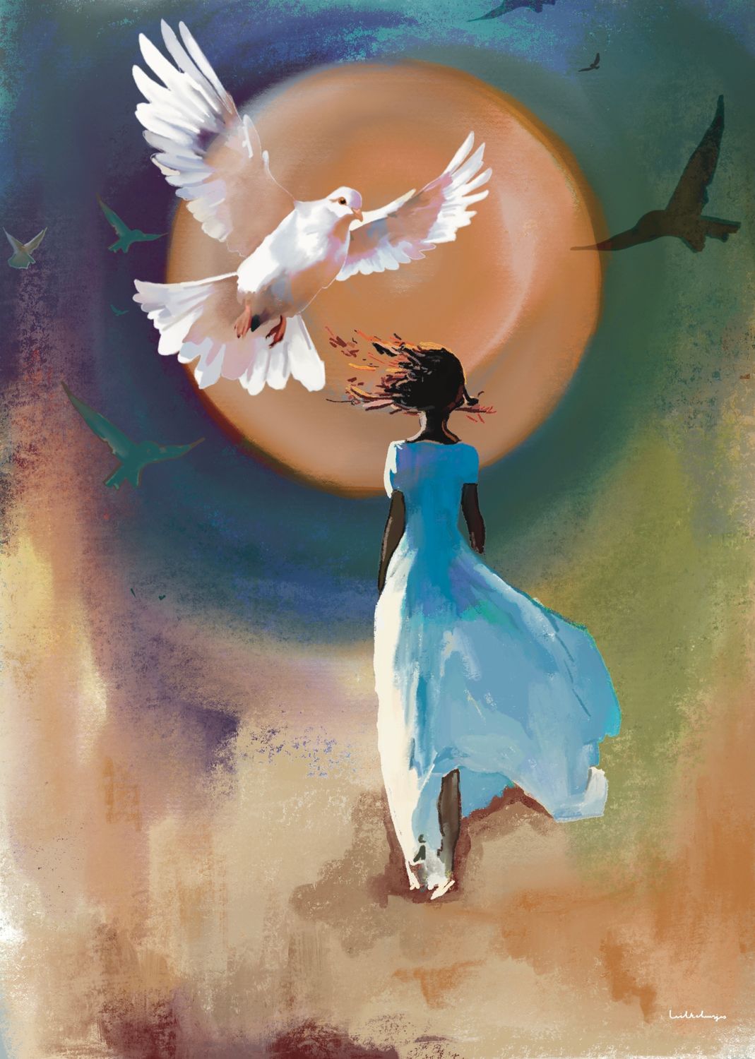 Hij verdrijft iedere angst