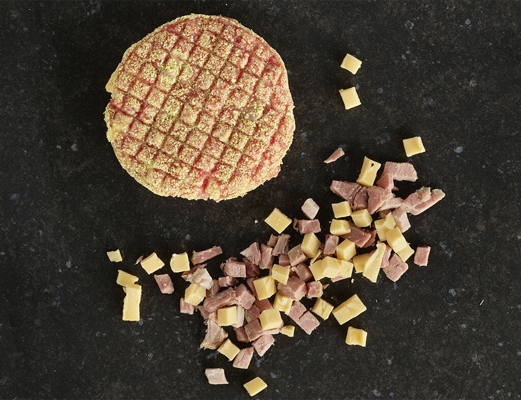 Hamburger kaas/ham
