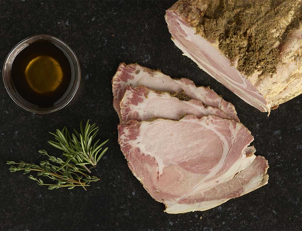Kasselrib met Italiaanse kruiden