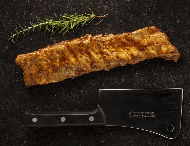 Spareribs - voorgegaard en gemarineerd
