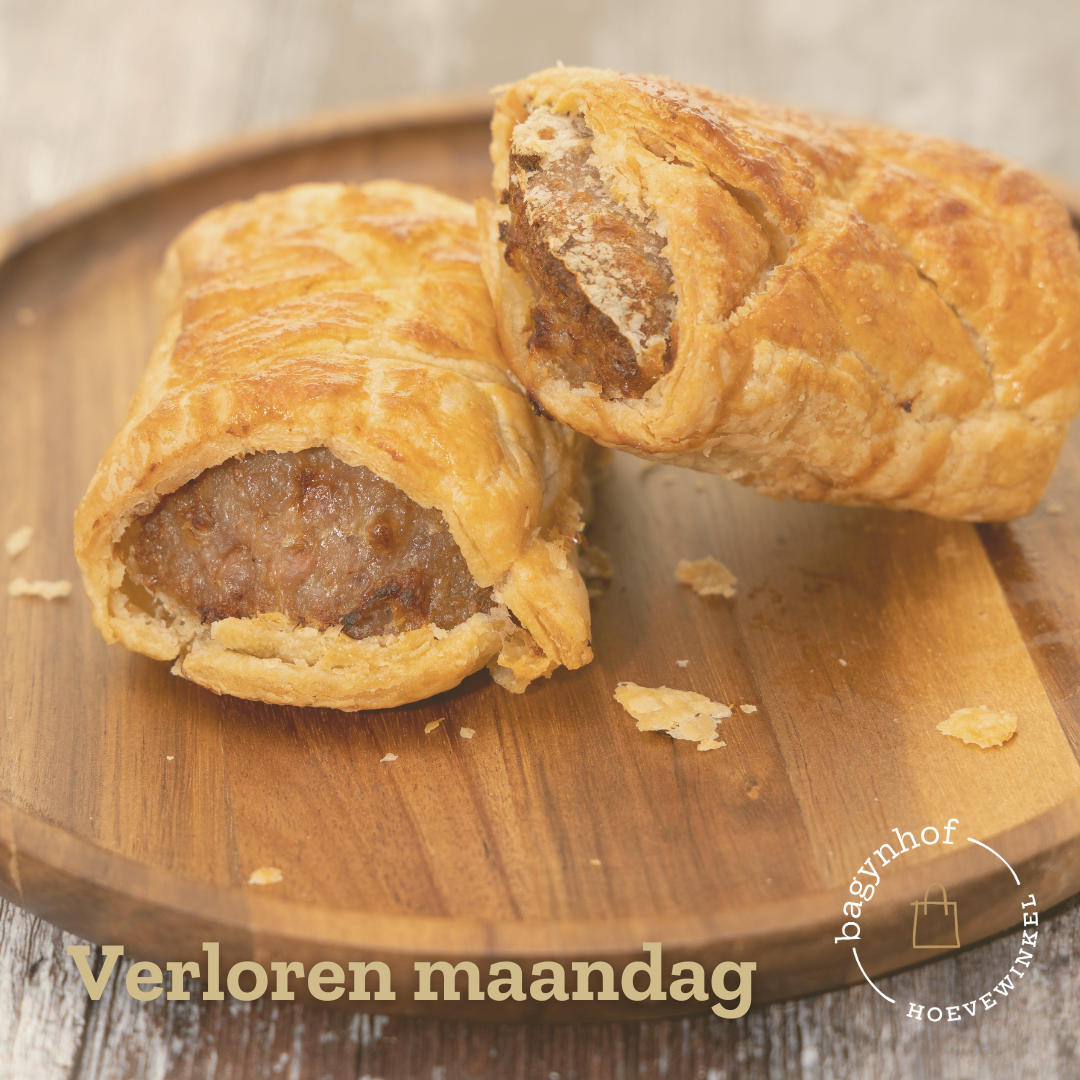 Worstenbrood weekend verloren maandag.