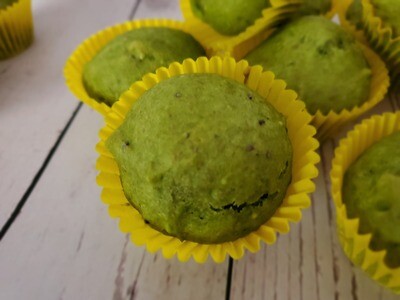 Mighty Green Muffins- 12 count mini muffins