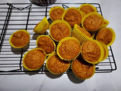 Pumpkin Muffins- 12 count mini muffins