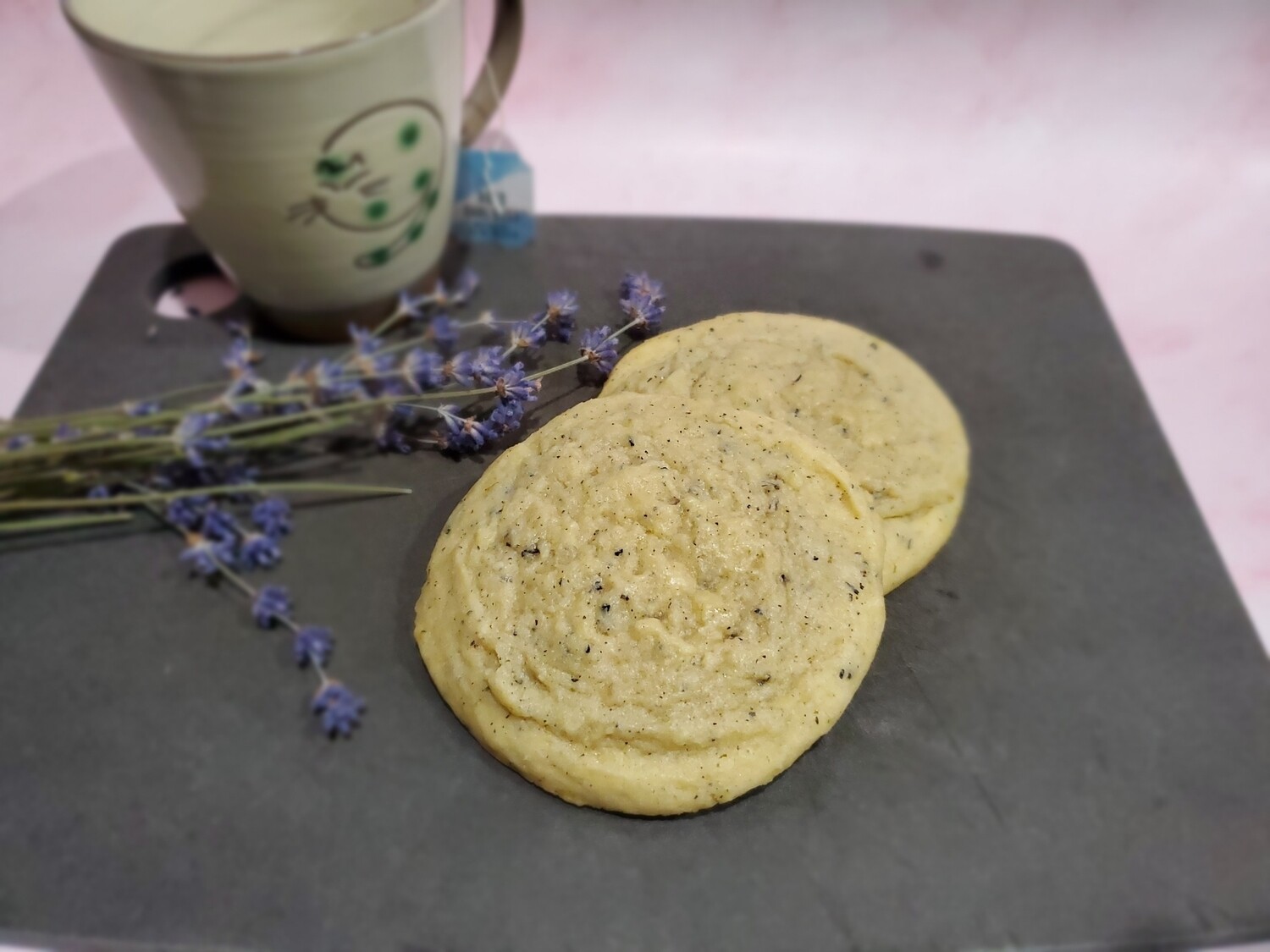 Lavender Earl Gray Cookies - 12 Count