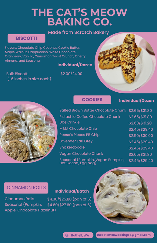 Wholesale Menu