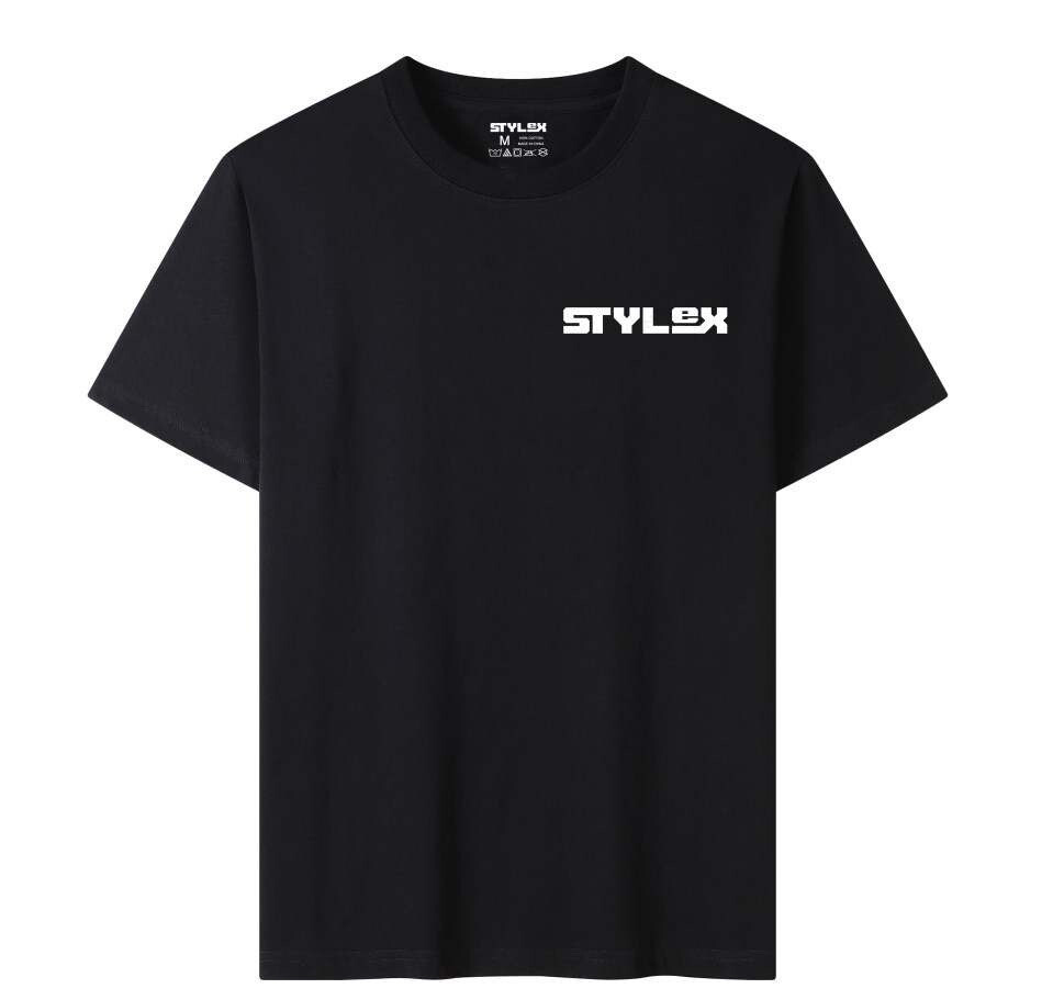 Stylex Co basic T-shirt Black