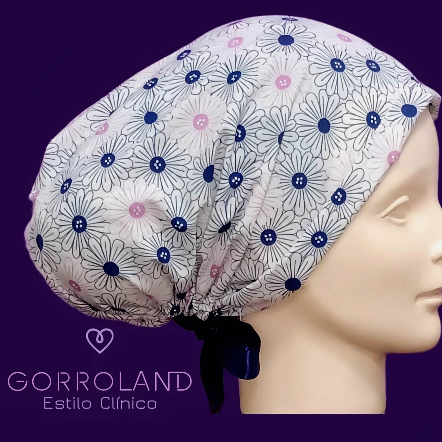 FLORES AZUL CON LILA