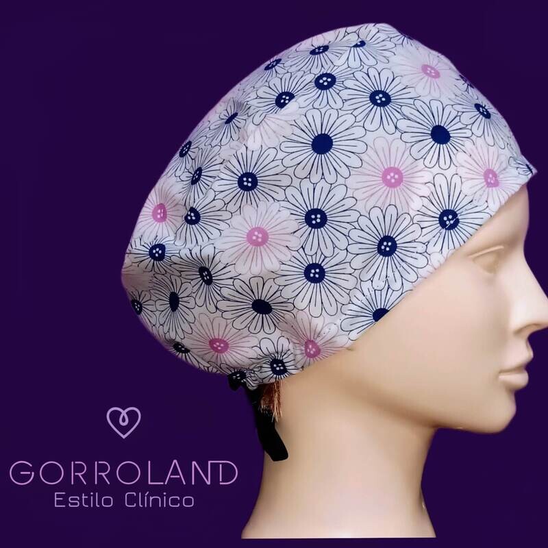 FLORES AZUL CON LILA