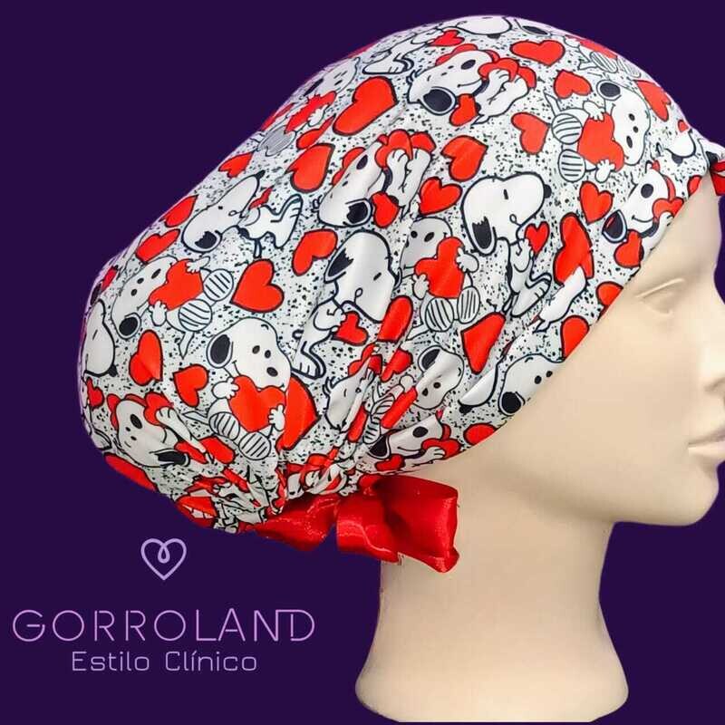 SNOOPY  GRIS CORAZONES