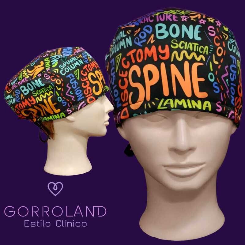 SPINE LETRAS  UNISEX