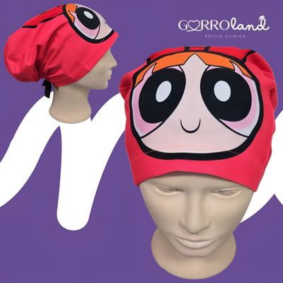 GORRITO LISO CON ESTAMPADO FRENTE