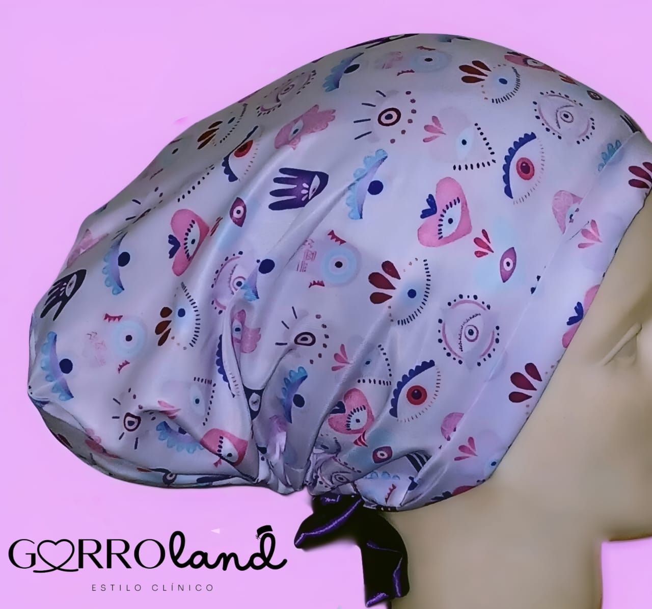 OJITOS Y MANITA LILA