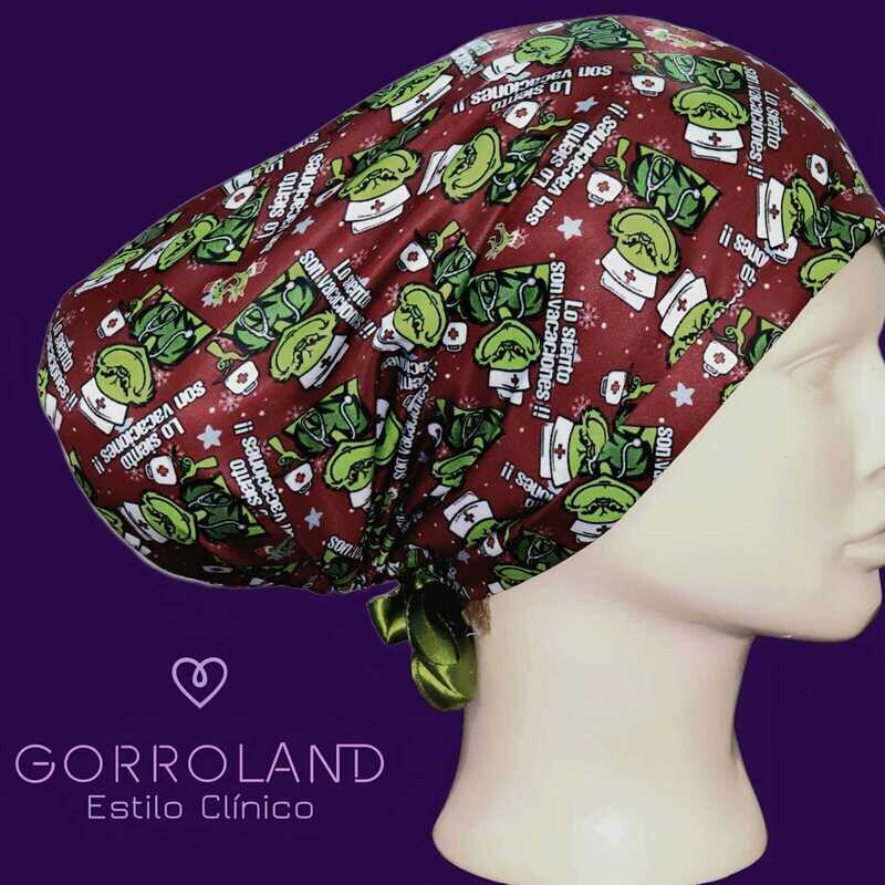 GRINCH NAVIDAD NURSE