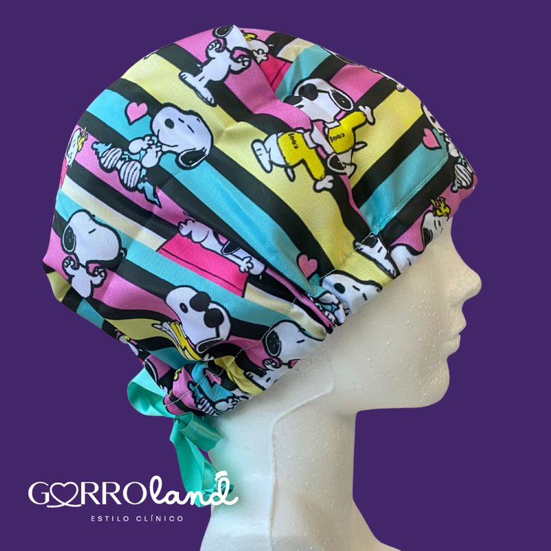 SNOOPY RAYAS NEGRAS Y AMARILLAS