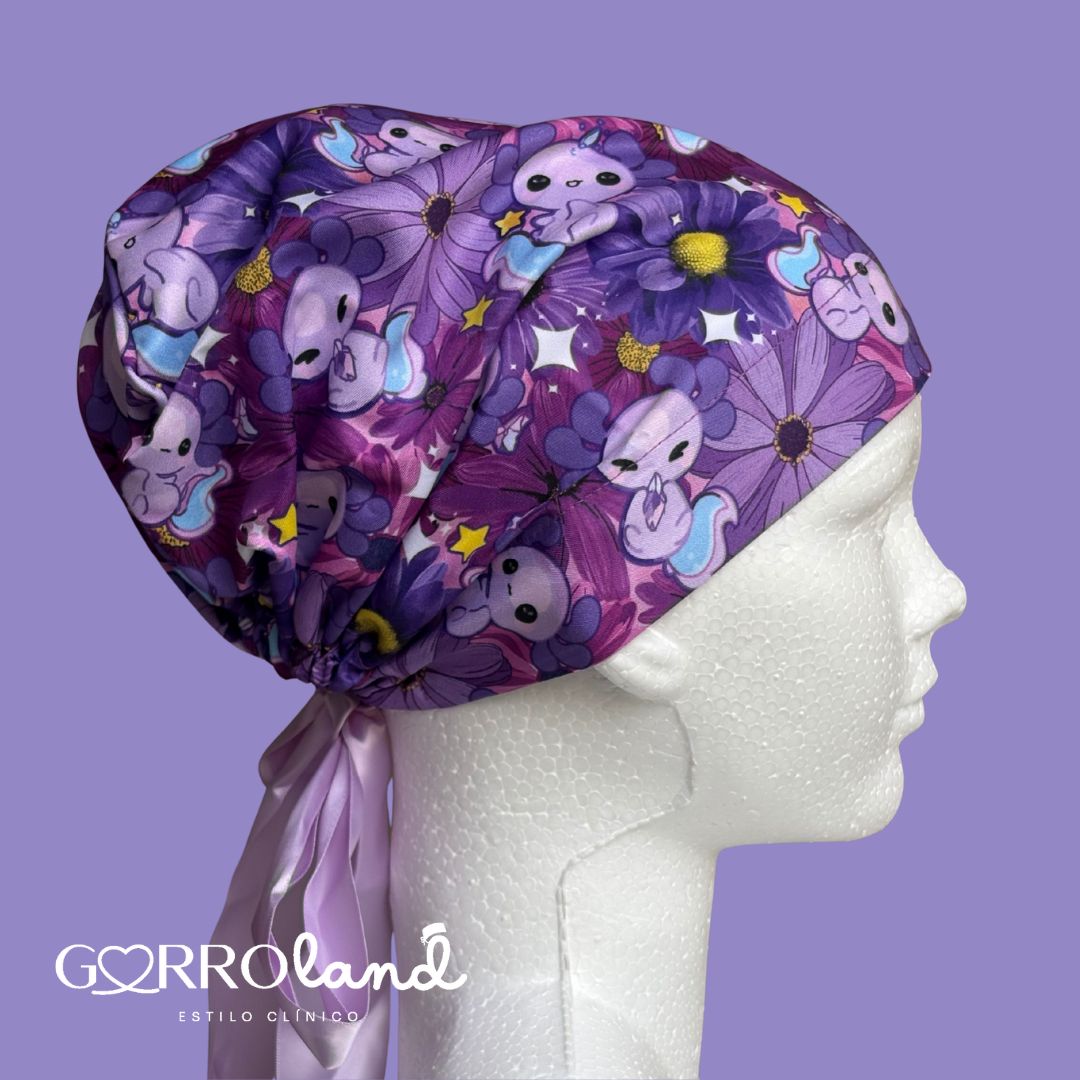 AJOLOTE FLORES MORADAS