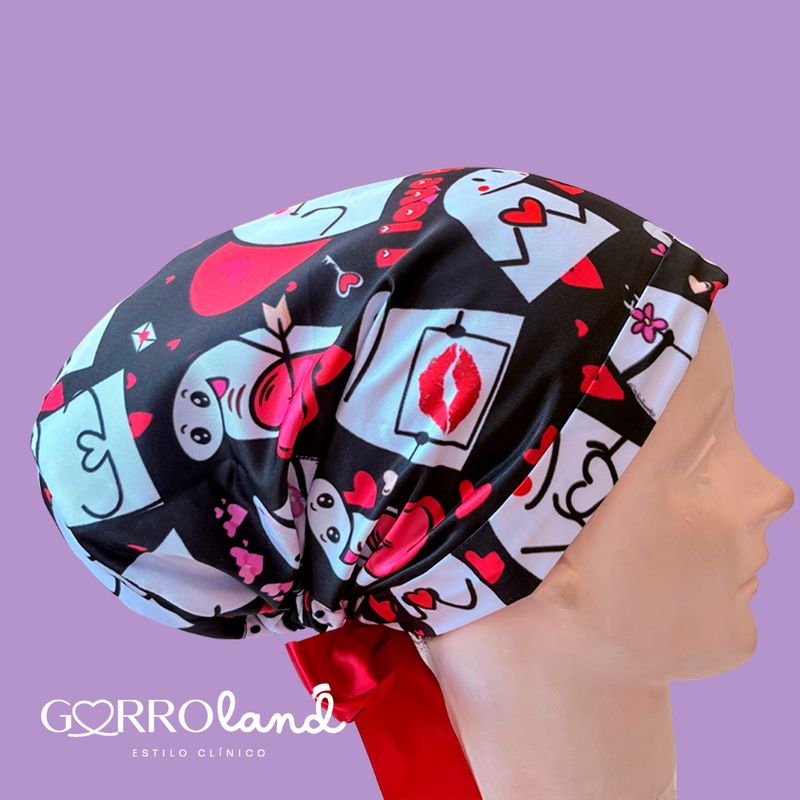 MONITO BLANCO CORAZONES