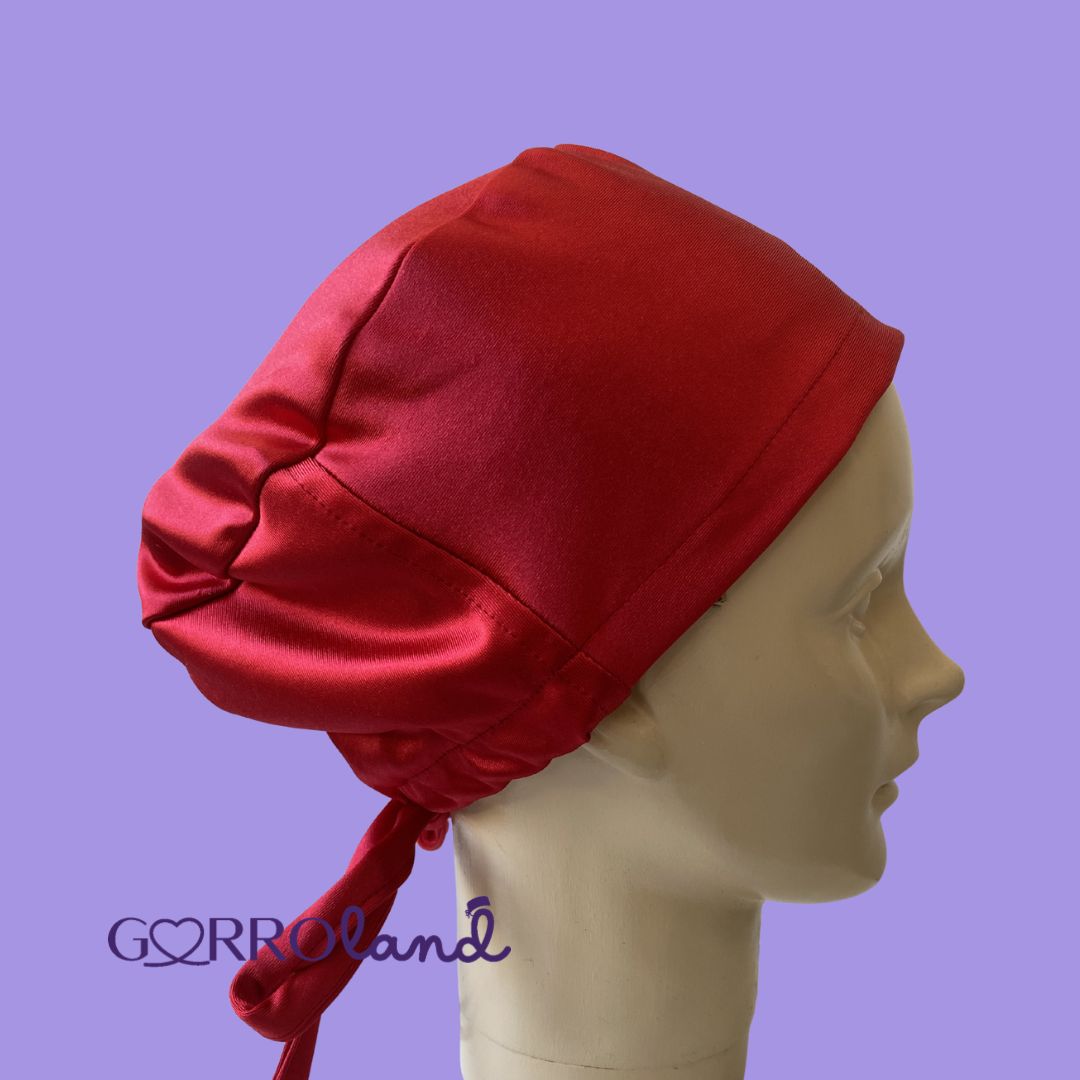 SATINADO ROJO UNISEX