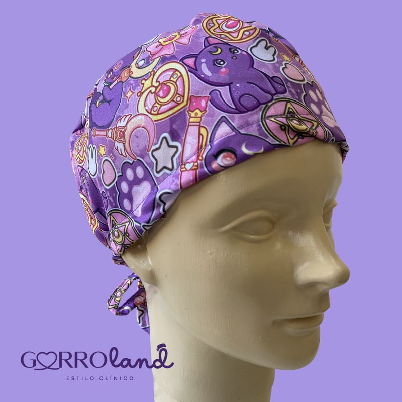 SAILOR MOON GATO MORADO