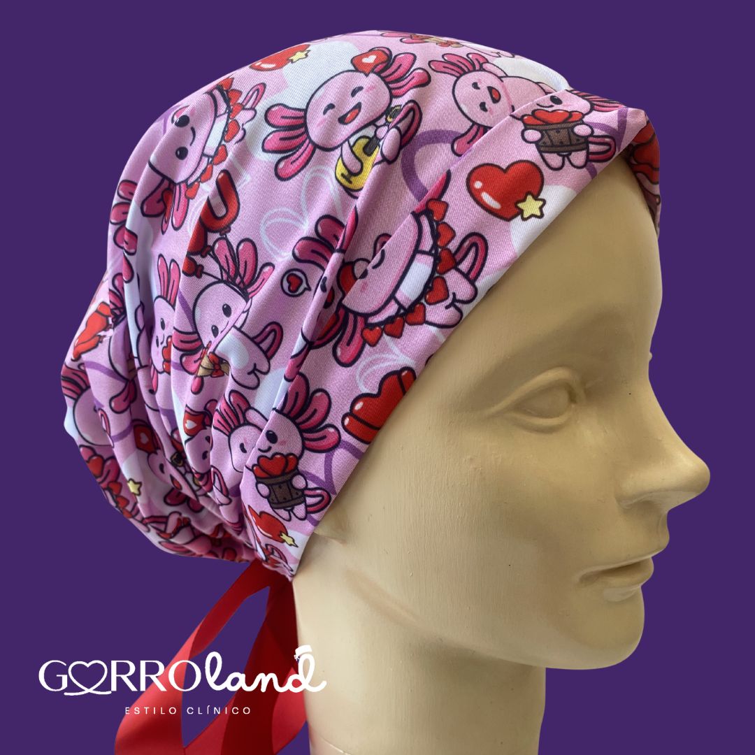 AJOLOTE ROSA CORAZÓN