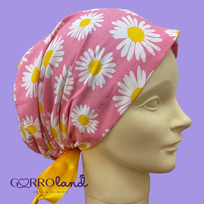 MARGARITAS FONDO ROSA