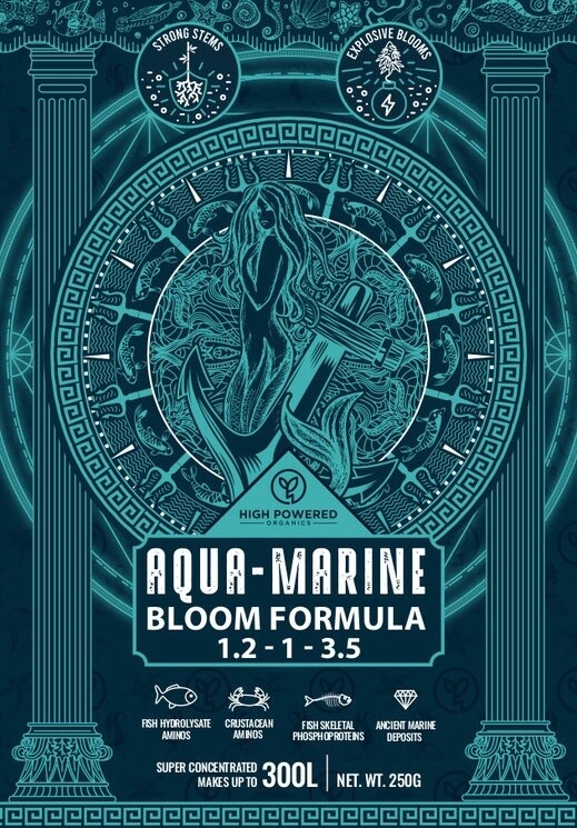 High Powered Organics - Aqua-Marine BLOOM