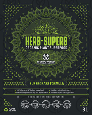 High Powered Organics HERB-SUPERB Supergrass