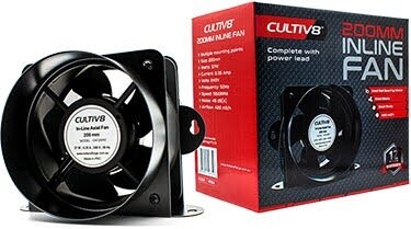 Inline Axial Fan, Size: 200mm Inline Axial Fan
