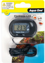 Aqua One LCD Electronic Thermometer Outside Tank ST 3