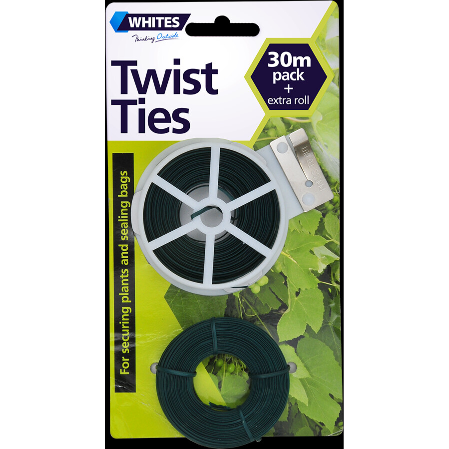Whites Outdoor Twist Ties - 30m