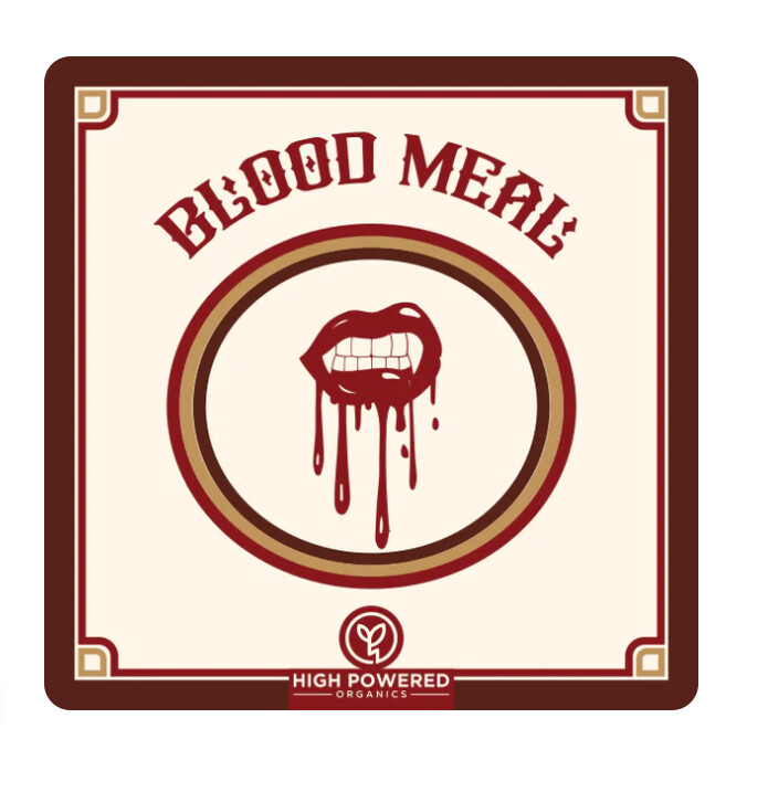 Blood Meal, Size: High Powered Organics Blood Meal 500g