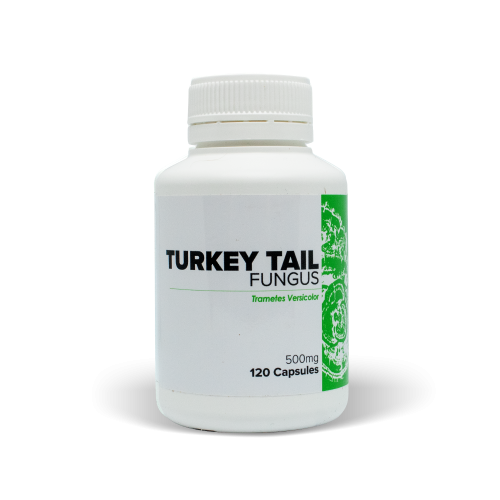 Immunity Mushroom Capsules 500mg, Volume: Tt- Turkey Trail 500mg