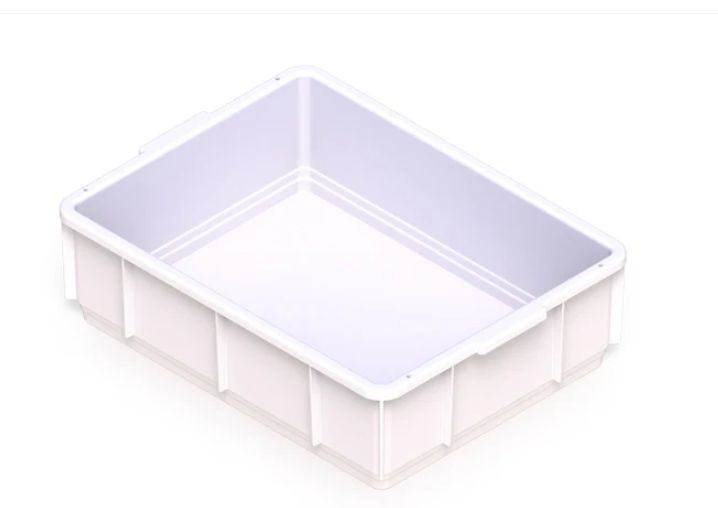 Stacking Totes (White), Size: 13 Litre