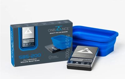 SBS-200 Silicone Bowl Scale - Blue 200g x 0.01g