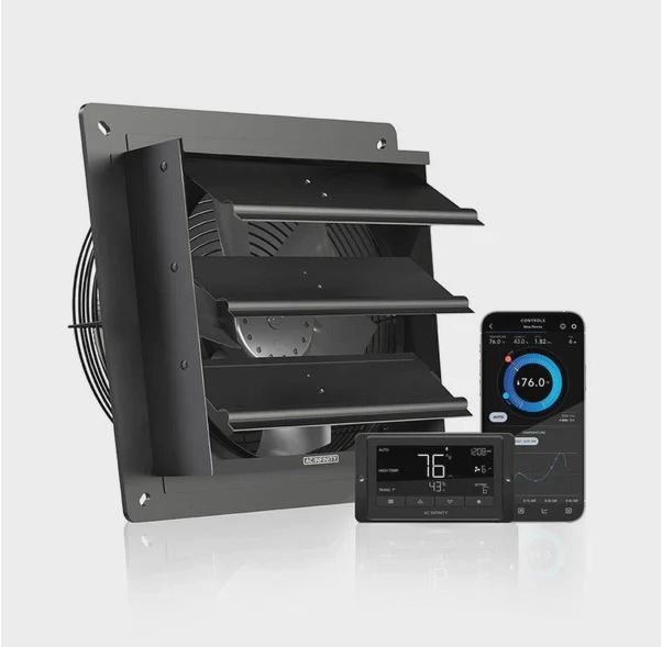 Airlift  T Series Shutter Fan System