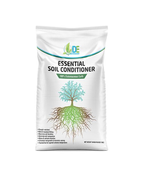 100% Diatomaceous Earth Essential Soil Conditioner, Size: 40L