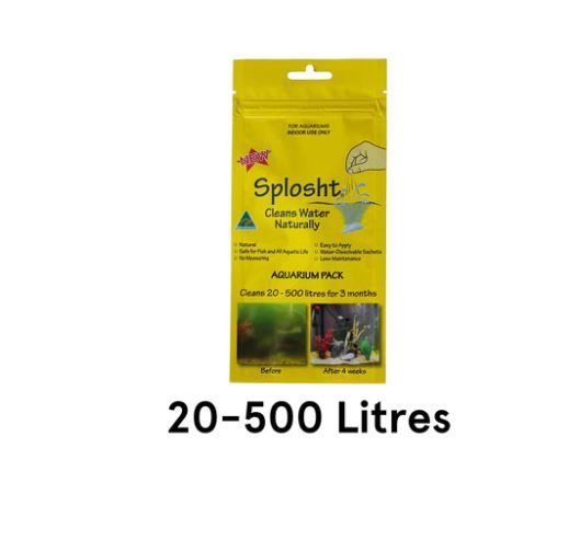 Splosht, Size: Aquarium Pack 20 -500 L