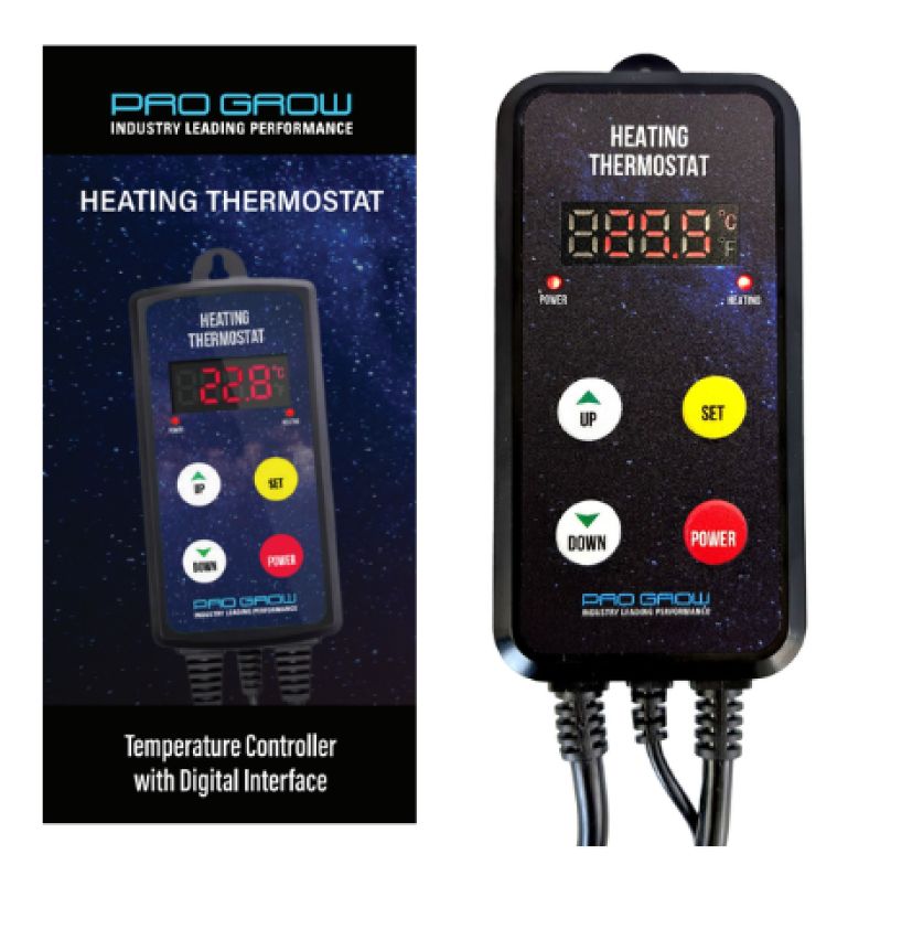 Pro Grow Thermostat Temperature Controller