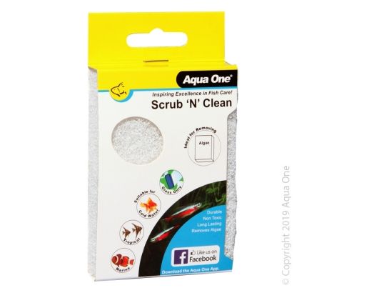 Aqua One Scrub &amp; Clean Fine Algae Pad