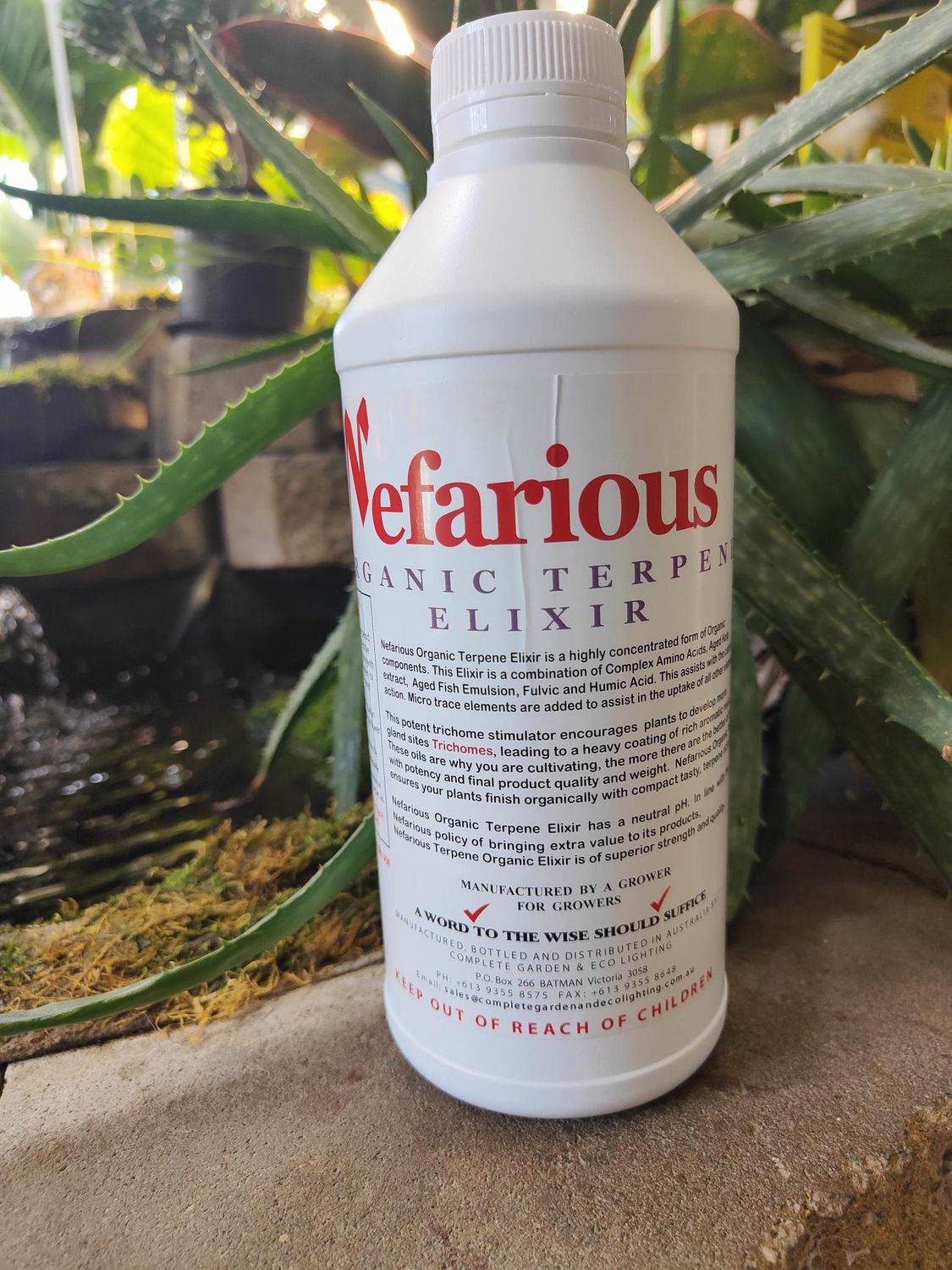 Organic Terpene Elixir, Size: 1L