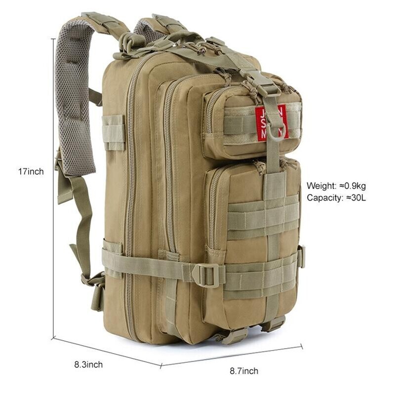SUNJUNMAY J002 30L Waterproof Outdoor Molle Rucksack