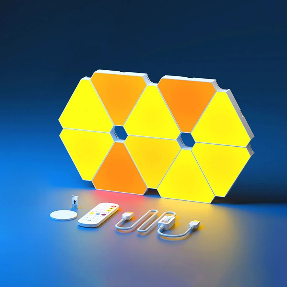 Gaming Triangle Wall Light