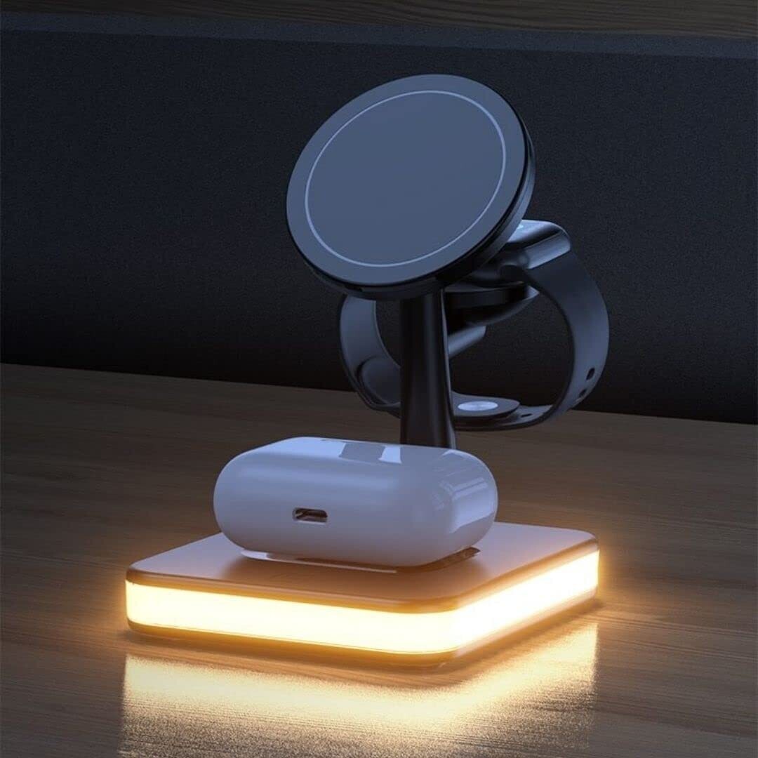 3-IN-1 Magnetic Wireless Charging Stand
