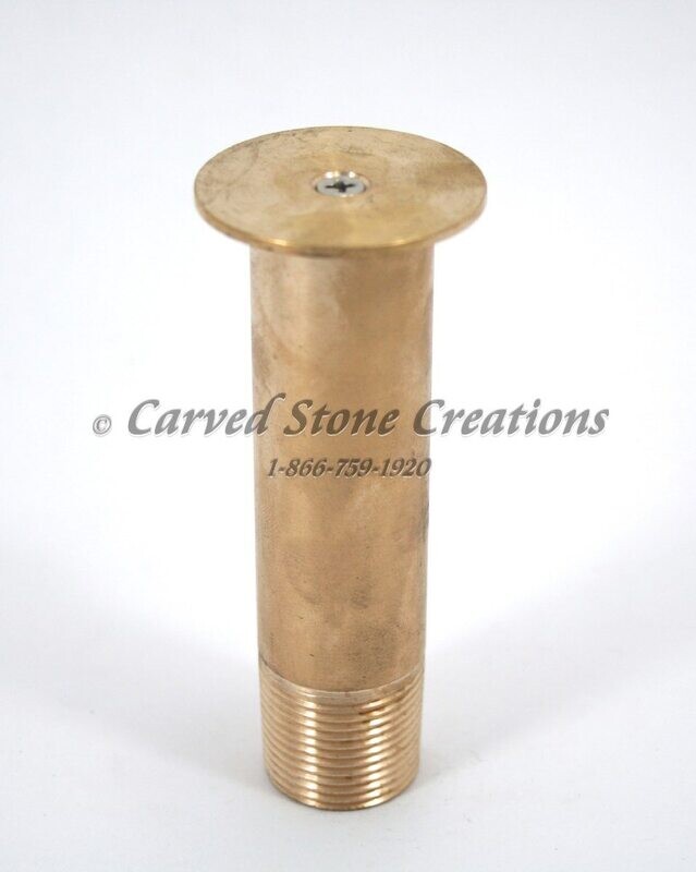 Brass Bell Water Film Nozzle. Mushroom/Hemisphere Nozzle