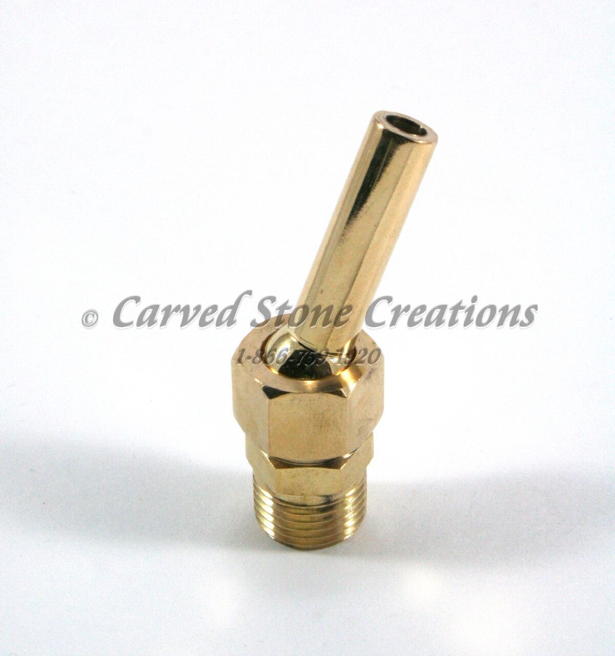 1/2″ Adjustable Brass Nozzle