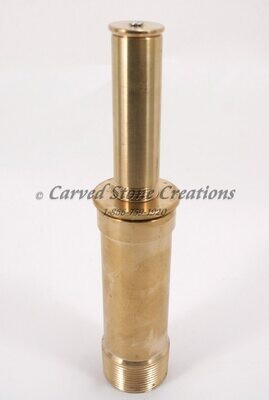 1 1/2&quot; Brass Double-Trumpet Film Nozzle